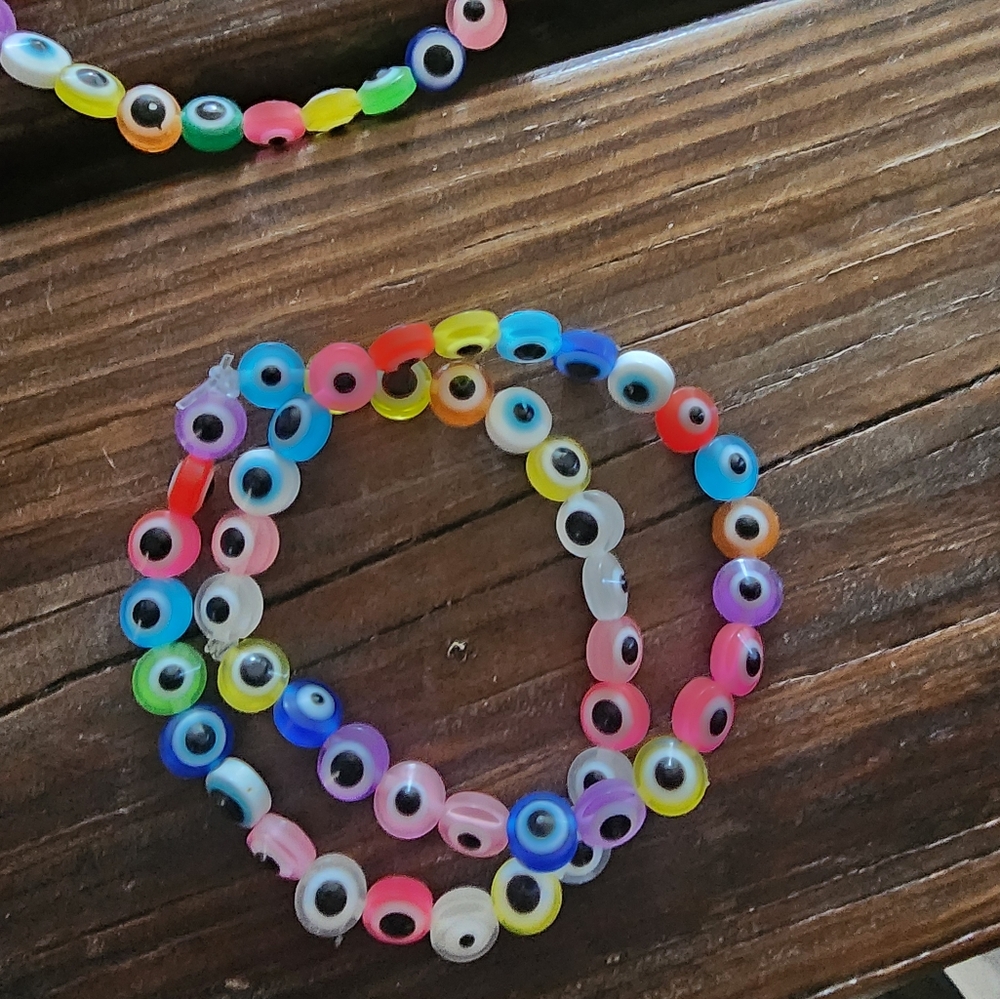 Handmade Evil eye Stretch Bracelet